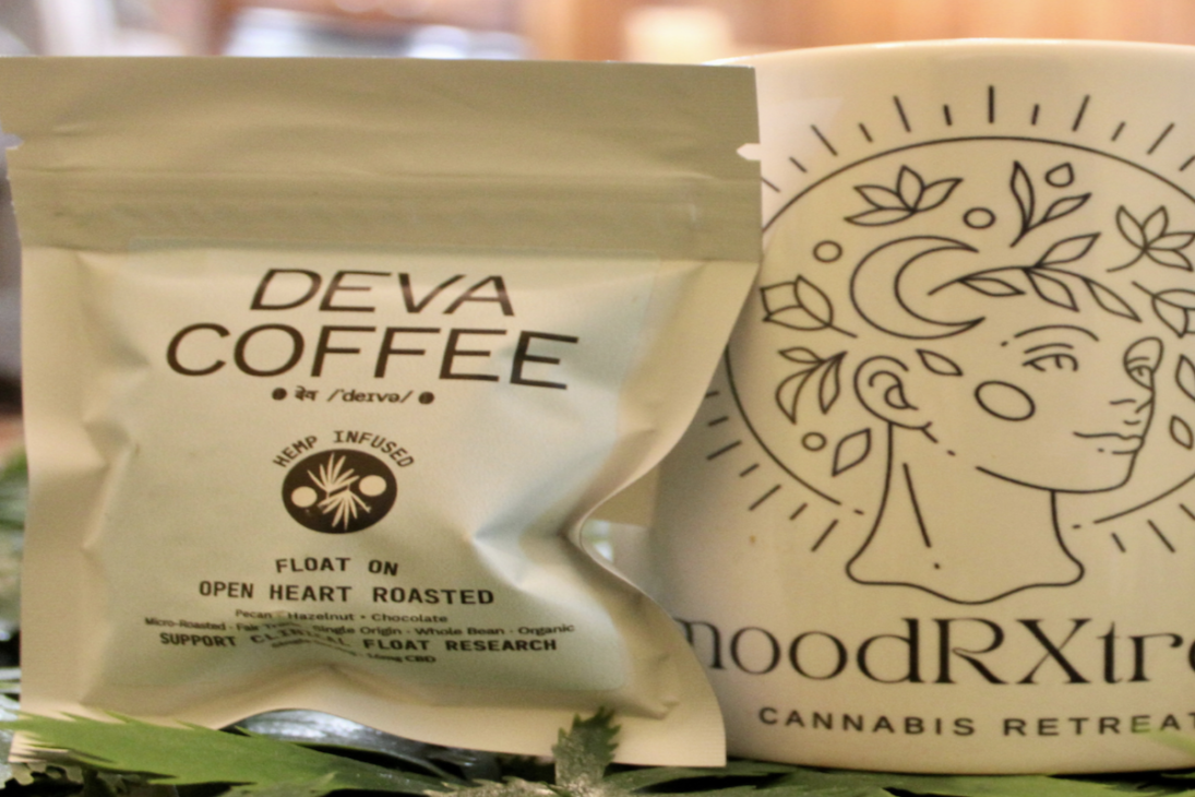 Deva Coffee — a cannabis partner. 