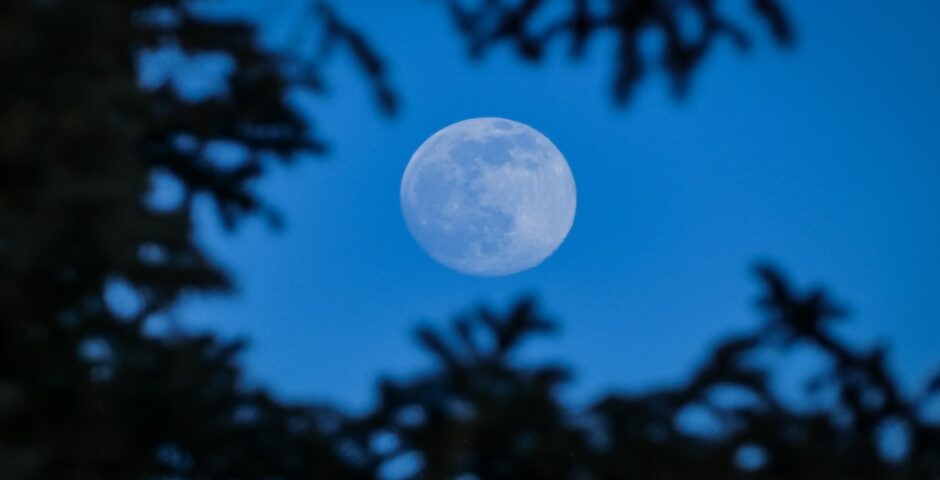 Super Blue Moon in the sky this August.