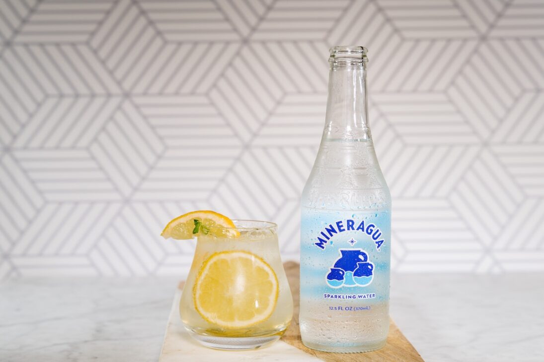 Drinking sparkling water is one of the best tips for Dry January.