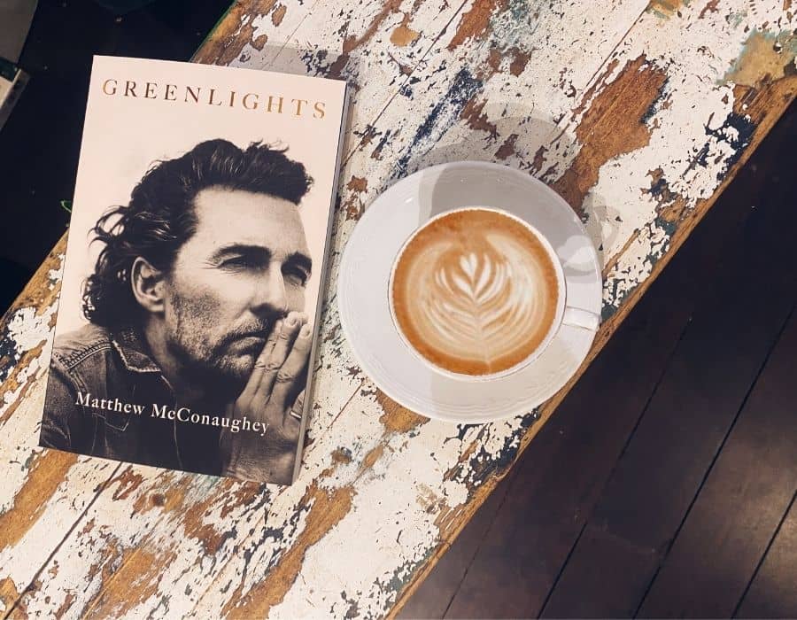 Greenlights by Matthew McConaughey is a must-have on any self-help bookshelf. 