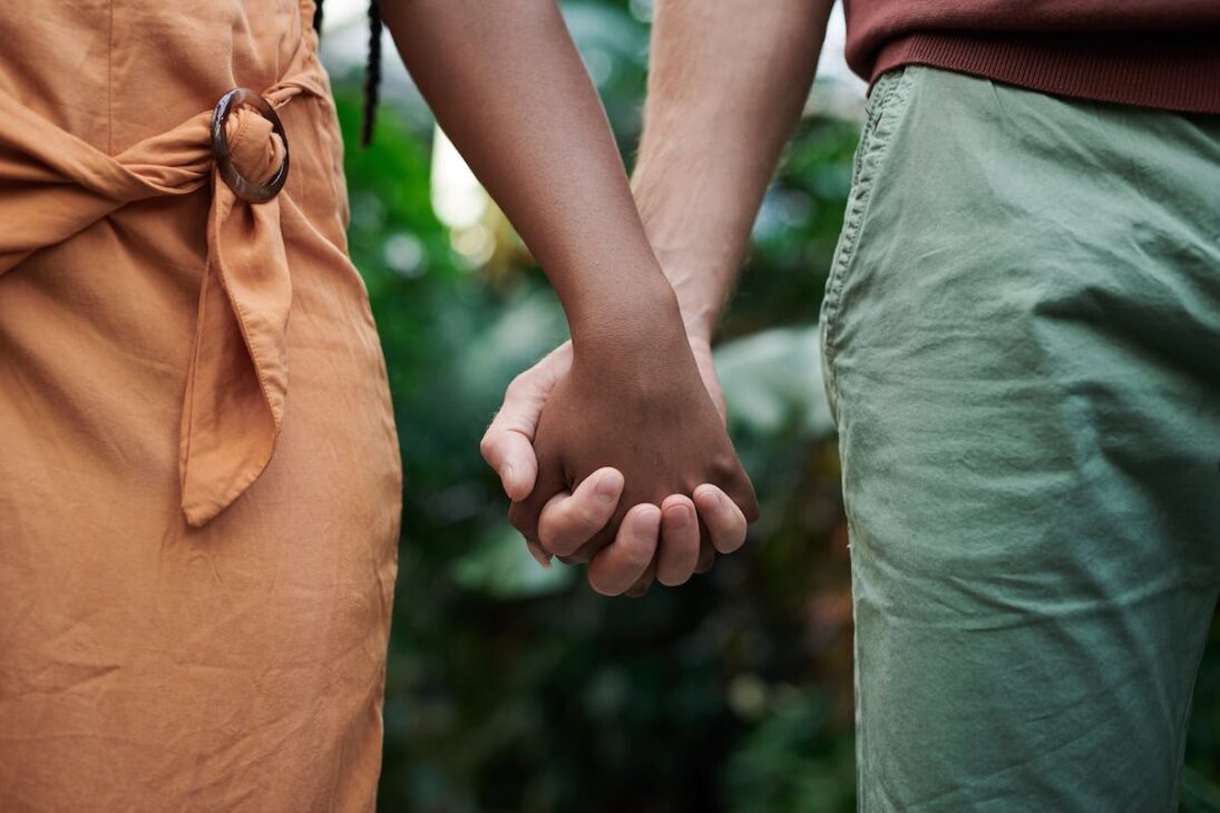 Holding hands is a great way to spice up your sex life. 