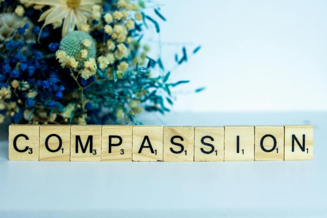 Practicing compassion is a great way to do spring self-care 