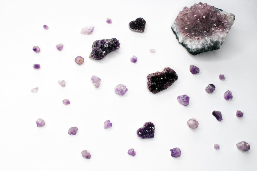 Amethyst crystals make some of the best healing crystals 