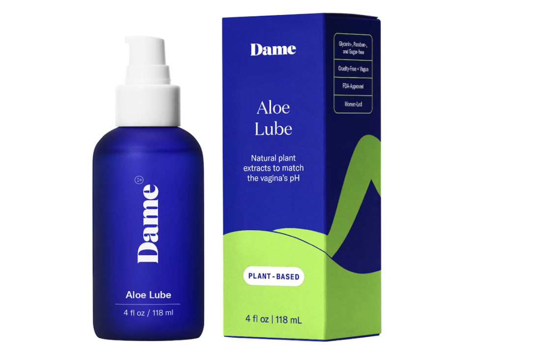 Dame aloe lube for menoause 