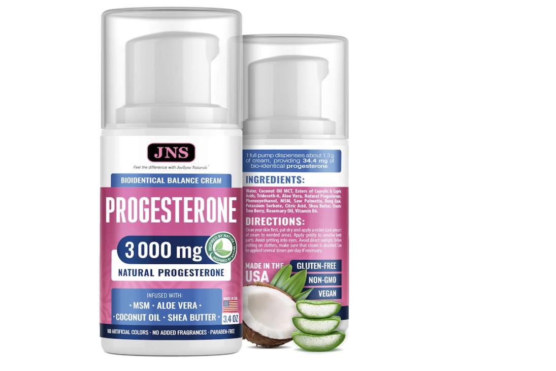 Progesterone and estrogen creams are great products to curb menopause symptoms with